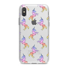 Lex Altern TPU Silicone Phone Case Origami Unicorn Pattern