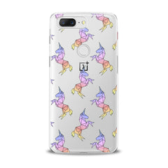 Lex Altern TPU Silicone OnePlus Case Origami Unicorn Pattern