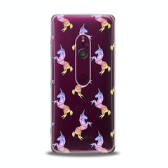 Lex Altern TPU Silicone Sony Xperia Case Origami Unicorn Pattern