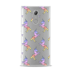 Lex Altern TPU Silicone Sony Xperia Case Origami Unicorn Pattern