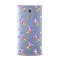 Lex Altern TPU Silicone Sony Xperia Case Origami Unicorn Pattern