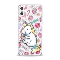 Lex Altern TPU Silicone Motorola Case Lollipops Unicorn