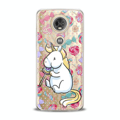 Lex Altern TPU Silicone Motorola Case Lollipops Unicorn