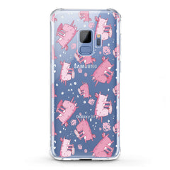 Lex Altern TPU Silicone Samsung Galaxy Case Cute Pink Unicorn Ice Cream