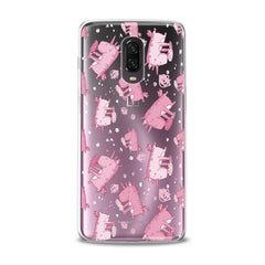 Lex Altern TPU Silicone OnePlus Case Cute Pink Unicorn Ice Cream