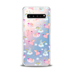 Lex Altern TPU Silicone Samsung Galaxy Case Heaven Unicorns