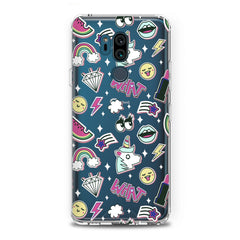 Lex Altern TPU Silicone LG Case Unicorn Stickers