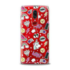 Lex Altern TPU Silicone OnePlus Case Unicorn Stickers