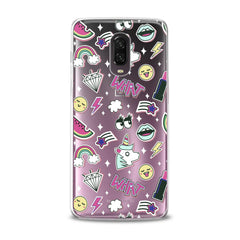 Lex Altern TPU Silicone OnePlus Case Unicorn Stickers