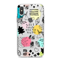 Lex Altern Drawing Unicorn Art Phone Case for your iPhone & Android phone.