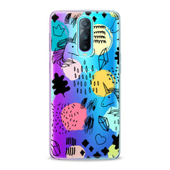 Lex Altern Drawing Unicorn Art Oppo Case