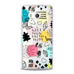 Lex Altern Drawing Unicorn Art HTC Case