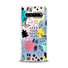 Lex Altern Drawing Unicorn Art Samsung Galaxy Case