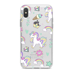 Lex Altern TPU Silicone Phone Case Baby Unicorn Print