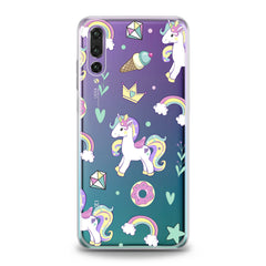 Lex Altern TPU Silicone Huawei Honor Case Baby Unicorn Print