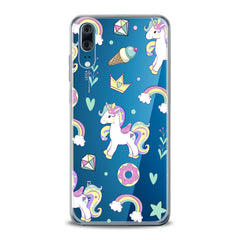 Lex Altern TPU Silicone Huawei Honor Case Baby Unicorn Print