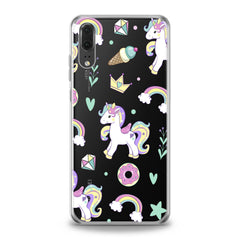 Lex Altern Baby Unicorn Print Huawei Honor Case