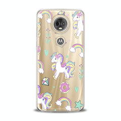 Lex Altern TPU Silicone Motorola Case Baby Unicorn Print