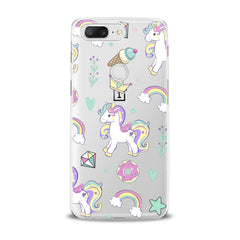 Lex Altern TPU Silicone OnePlus Case Baby Unicorn Print