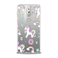 Lex Altern TPU Silicone Nokia Case Baby Unicorn Print