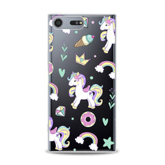 Lex Altern Baby Unicorn Print Sony Xperia Case