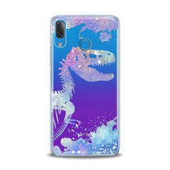 Lex Altern TPU Silicone Lenovo Case Purple Dinosaur