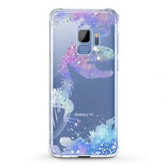 Lex Altern TPU Silicone Samsung Galaxy Case Purple Dinosaur