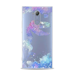 Lex Altern TPU Silicone Sony Xperia Case Purple Dinosaur