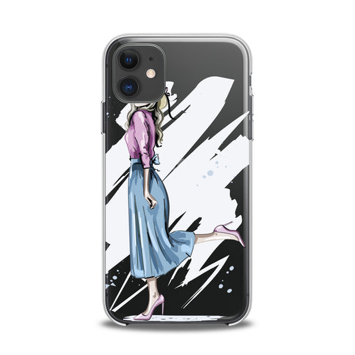 Lex Altern TPU Silicone iPhone Case Fashion Lady