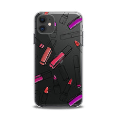 Lex Altern TPU Silicone iPhone Case Lipsticks Pattern