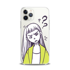 Lex Altern TPU Silicone iPhone Case Cranky Girl