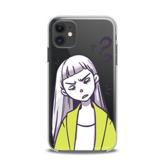 Lex Altern TPU Silicone iPhone Case Cranky Girl