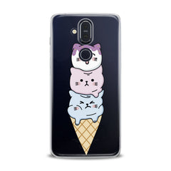 Lex Altern TPU Silicone Nokia Case Cat Ice-Cream