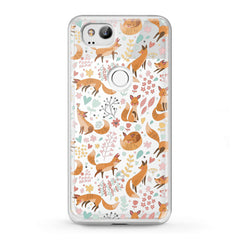 Lex Altern Google Pixel Case Fox Wildflower