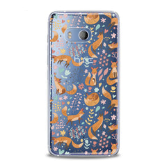 Lex Altern TPU Silicone HTC Case Fox Wildflower