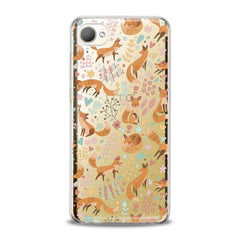 Lex Altern TPU Silicone HTC Case Fox Wildflower