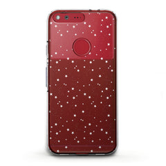 Lex Altern TPU Silicone Google Pixel Case Stars Pattern