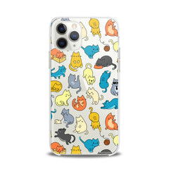 Lex Altern TPU Silicone iPhone Case Colorful Cats