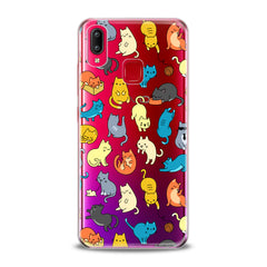 Lex Altern TPU Silicone VIVO Case Colorful Cats