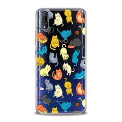 Lex Altern TPU Silicone VIVO Case Colorful Cats