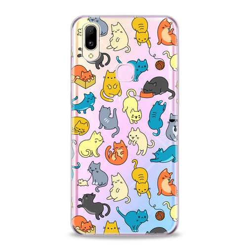 Lex Altern Colorful Cats Vivo Case