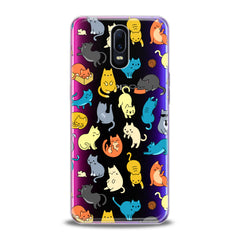 Lex Altern TPU Silicone Oppo Case Colorful Cats