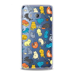 Lex Altern TPU Silicone HTC Case Colorful Cats