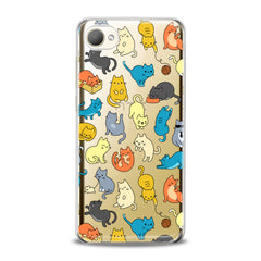 Lex Altern TPU Silicone HTC Case Colorful Cats