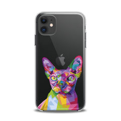 Lex Altern TPU Silicone iPhone Case Colorful Cat Sphynx