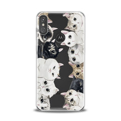 Lex Altern TPU Silicone Motorola Case Kawaii Kittens