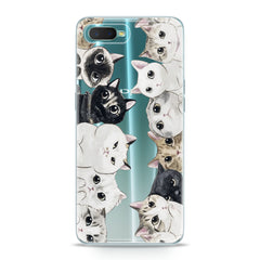 Lex Altern TPU Silicone Oppo Case Kawaii Kittens