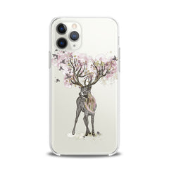 Lex Altern TPU Silicone iPhone Case Floral Deer Horns