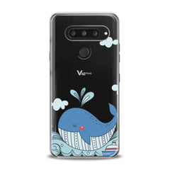 Lex Altern TPU Silicone LG Case Blue Whale