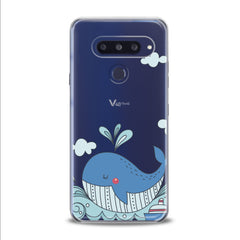 Lex Altern TPU Silicone LG Case Blue Whale